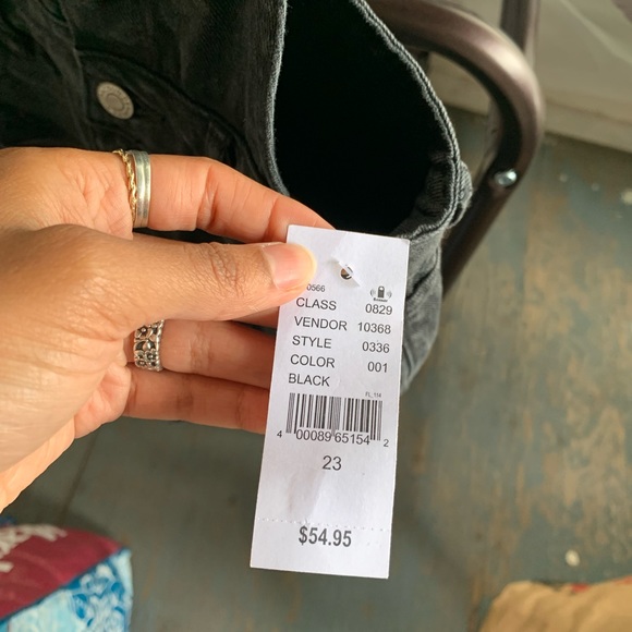 NWT pacsun jean short overalls - Picture 3 of 3